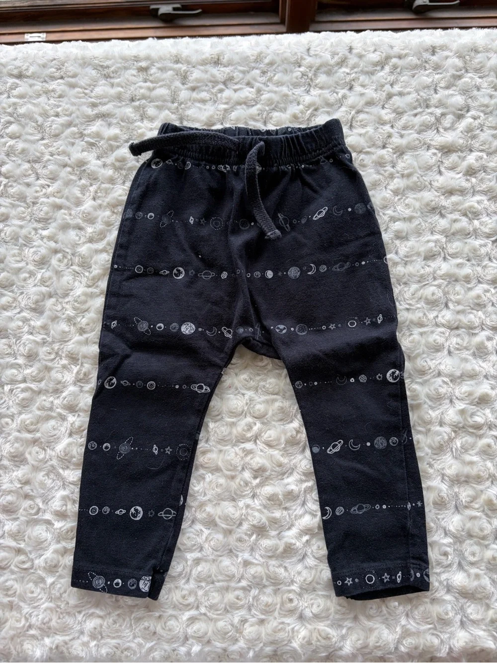 Size 12-18 Months Old Navy Cosmic Print Baby Pants Stars Moons Planets